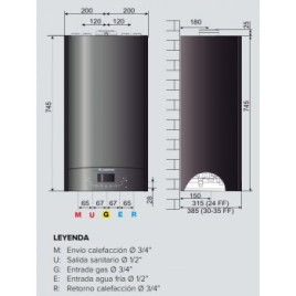 Caldera Ariston Alteas One Net 24 FF Eu Condensacion (Wifi Integrado)