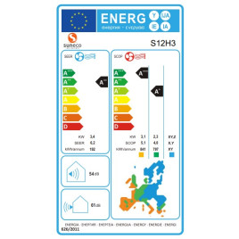 Aire Acondicionado Suneco S12H3 R32 3000 Frigorías