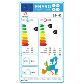 Aire Acondicionado Suneco S24H3 R32 6000 Frigorías