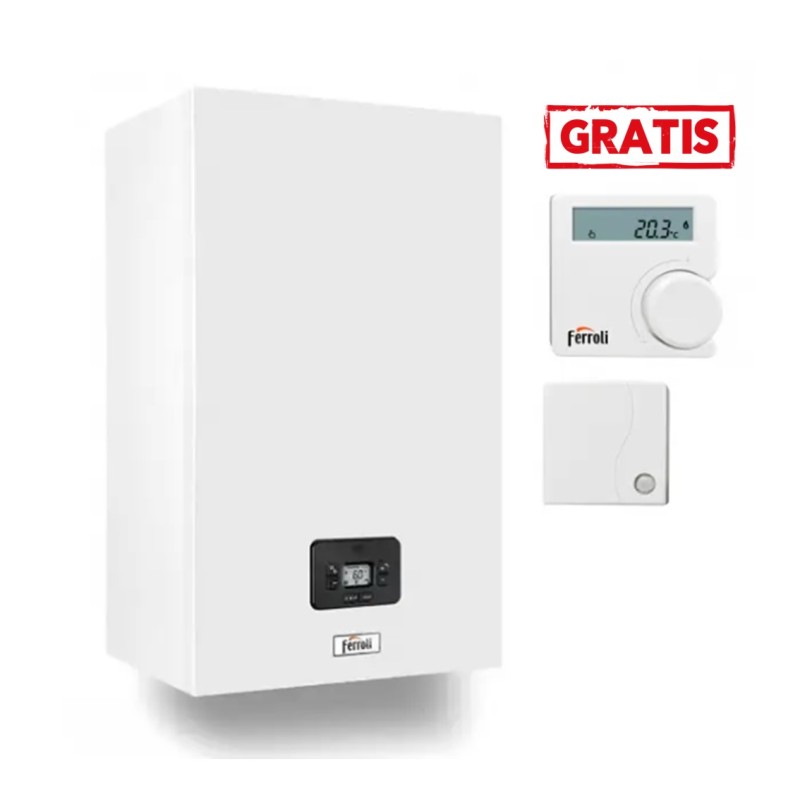 Caldera Ferroli Kalis 24C Condensación + FER 8 RF Caldera Ferroli Kalis 24C Condensación + FER 8 RF