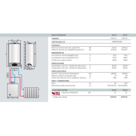 Caldera Ariston Clas One System 24 FF Eu (Solo Calefaccion) + CUBE RF