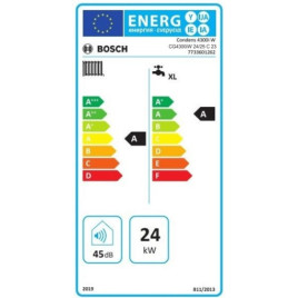 Etiqueta Energética Caldera Bosch C4300I W 24/25 C