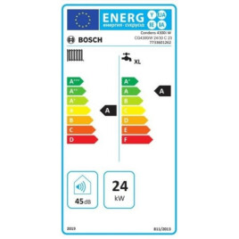 Etiqueta Energética Caldera Bosch C4300I W 24/30 C
